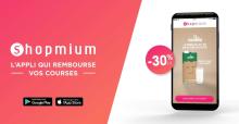 Capture d'écran "Shopmium, une application qui rembourse vos courses"